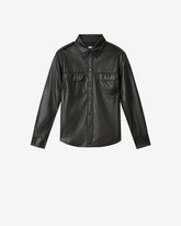 NOEE SHIRT FAUX LEATHER