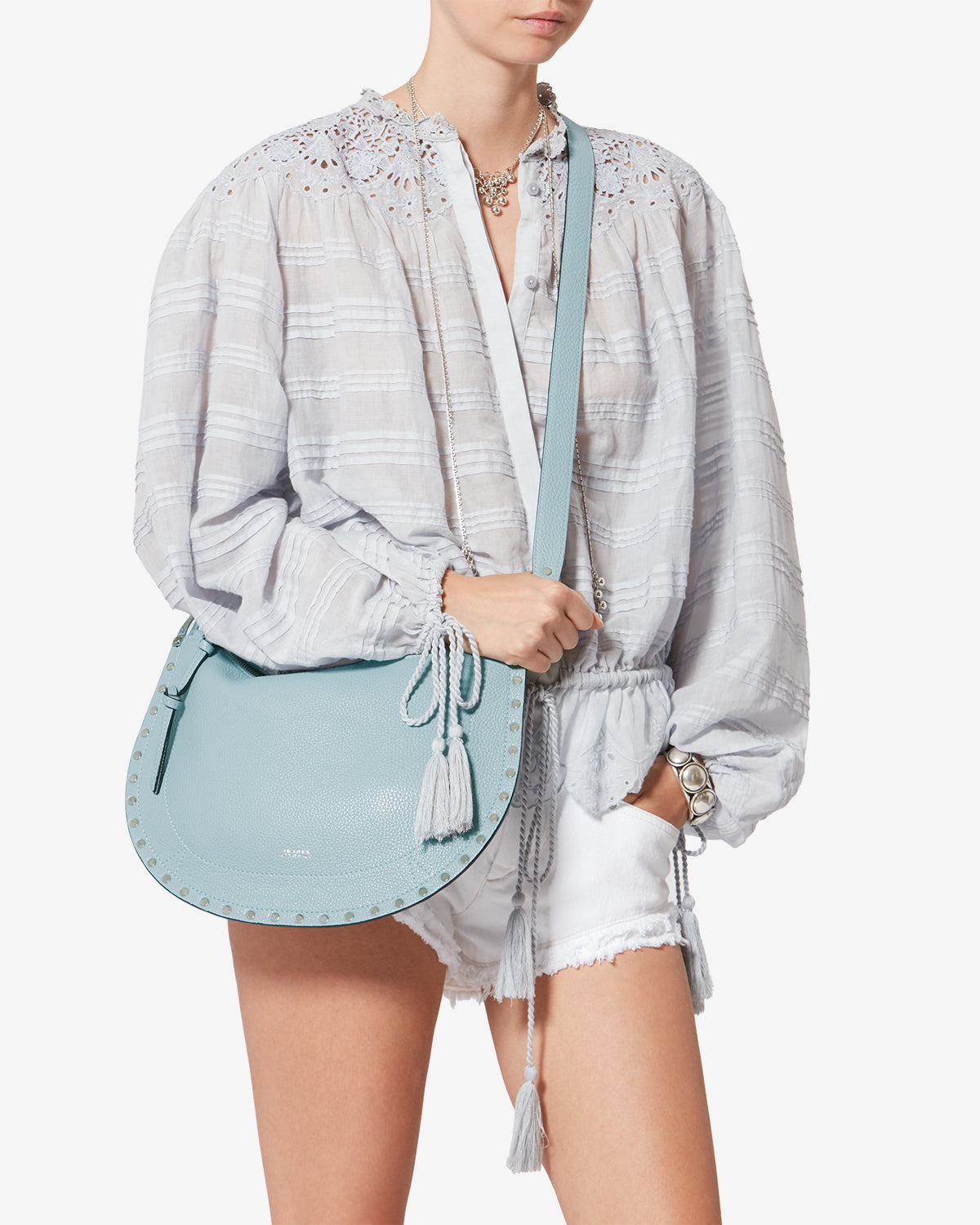 OSKAN SOFT ZIP SHOULDER BAG