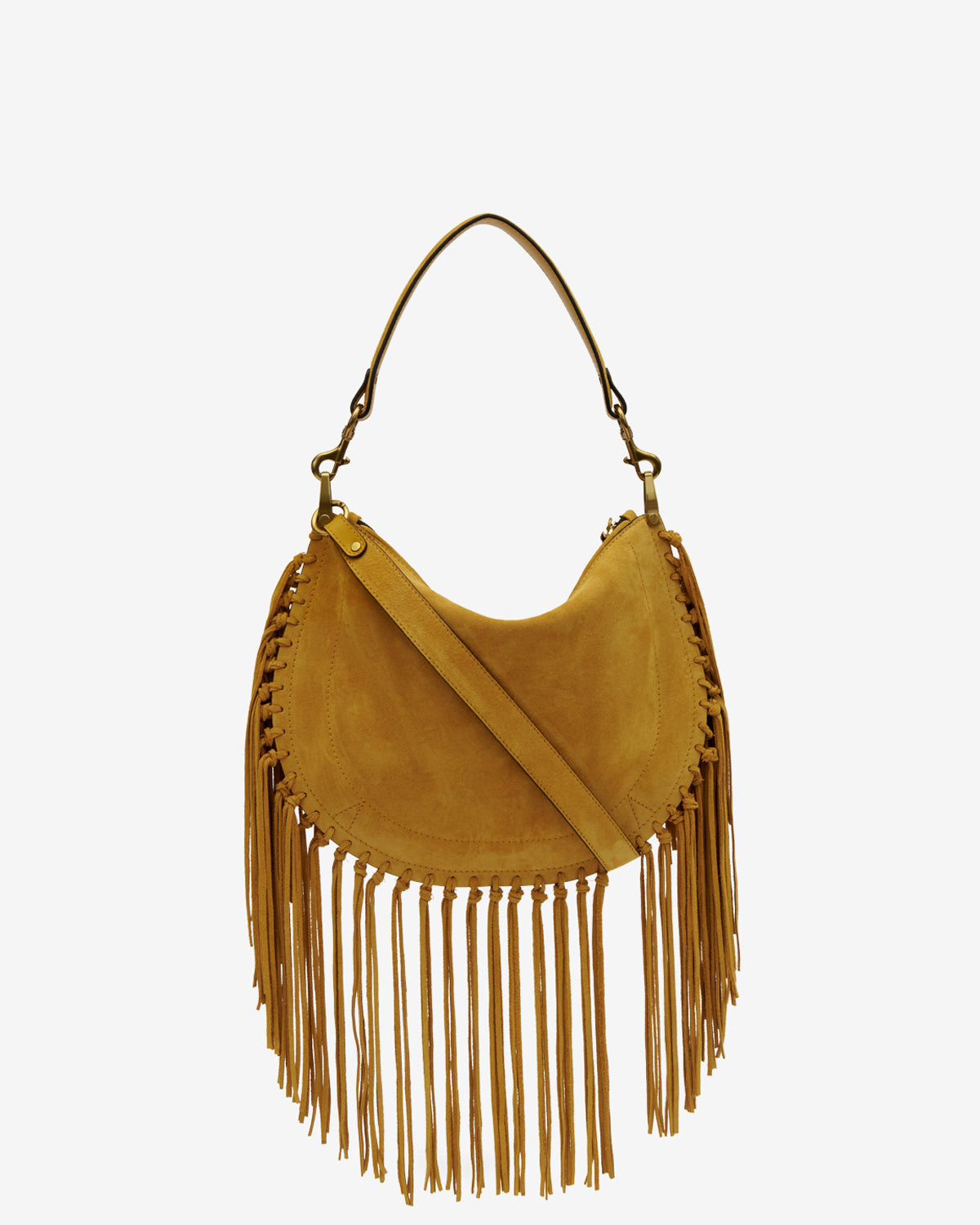 OSKAN SOFT ZIP BAG FRINGE