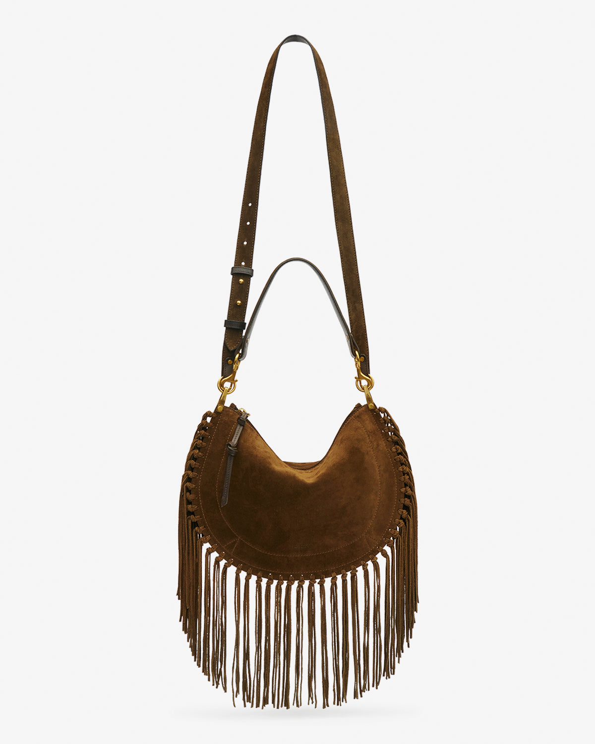OSKAN SOFT ZIP BAG FRINGES