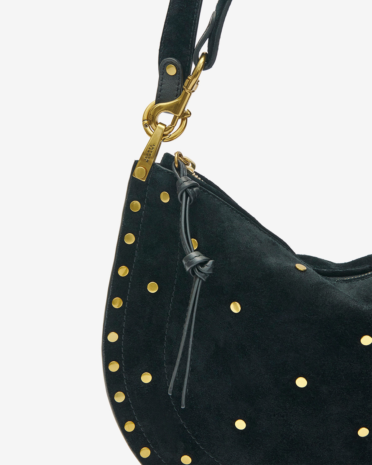 OSKAN SOFT ZIP BAG WITH STUDS