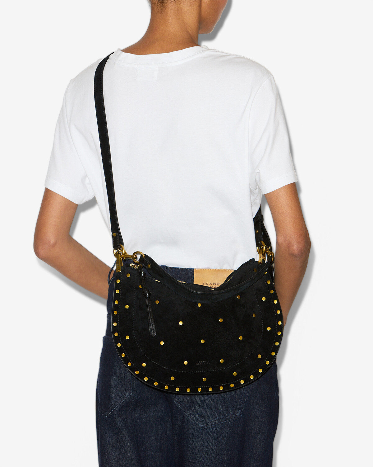 OSKAN SOFT ZIP BAG WITH STUDS