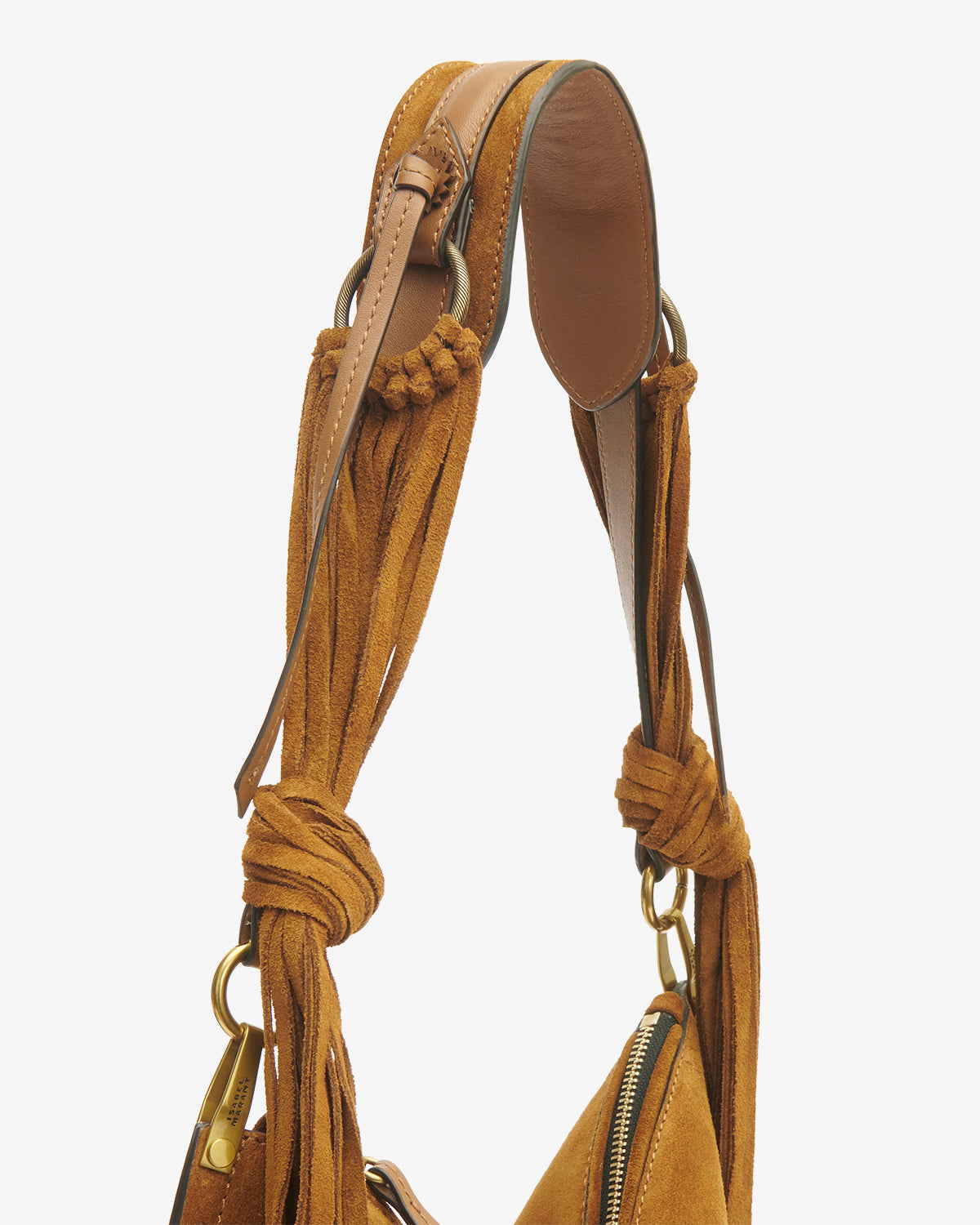 OSKAN SOFT ZIP BAG FRINGES