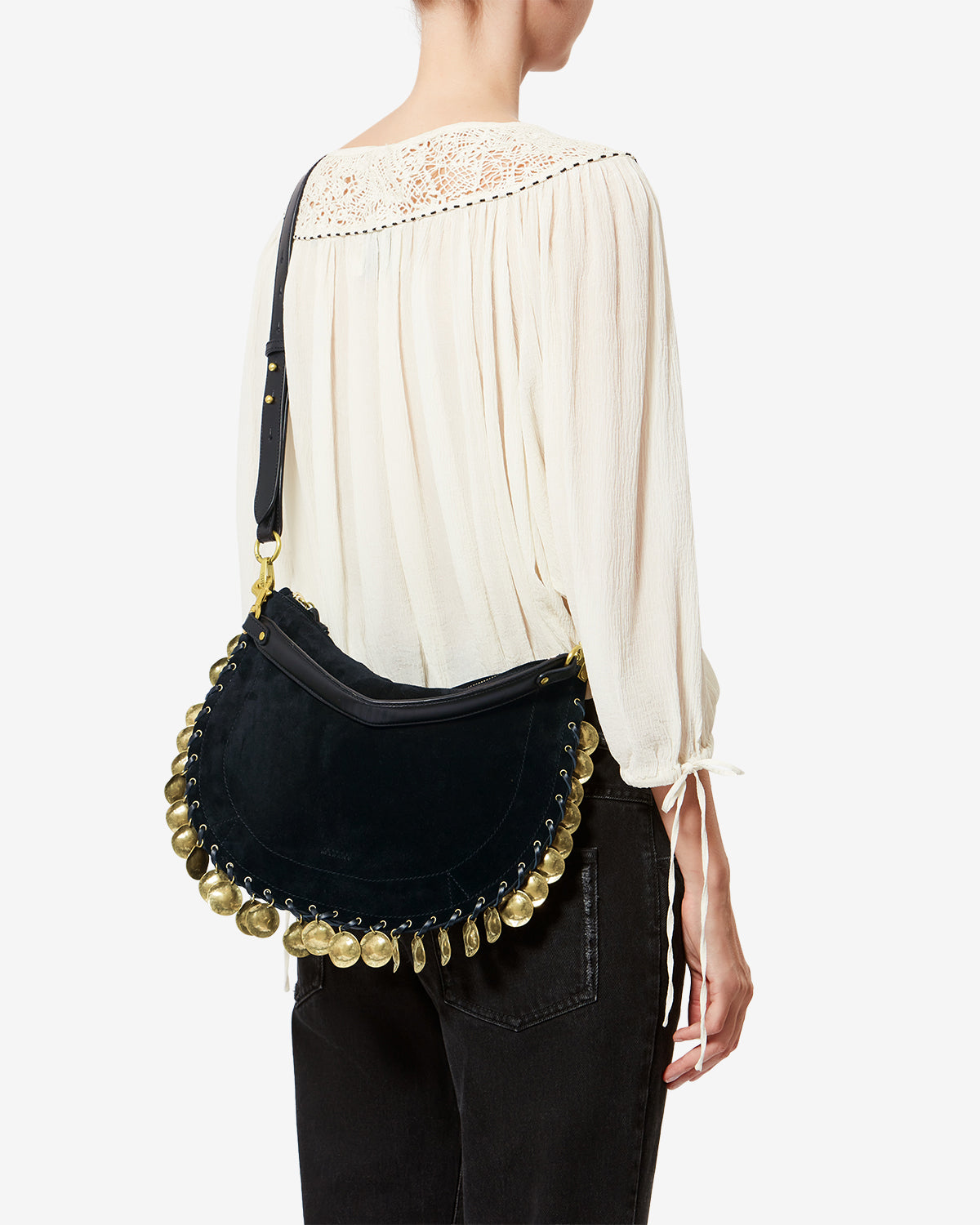 OSKAN SOFT ZIP BAG MEDALLIONS