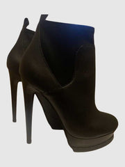 DONNAA PLATFORM LEATHER IN BLACK - SM REBOOTED