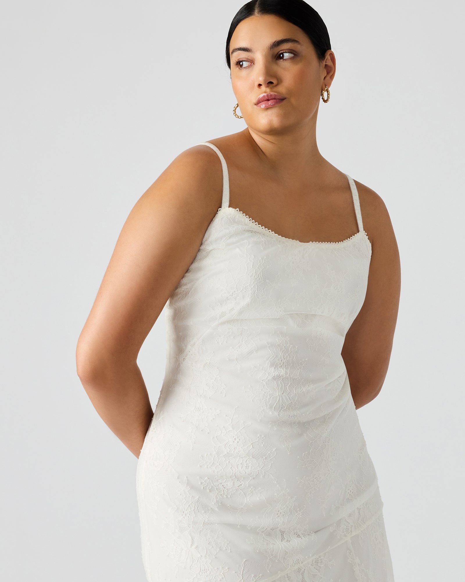 VEERA DRESS WHITE