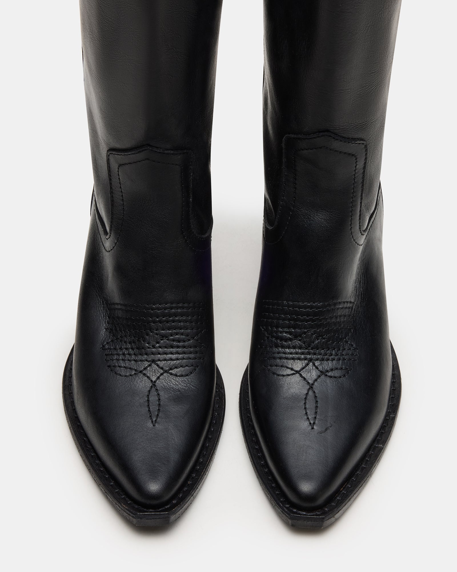 ALBANY BLACK LEATHER